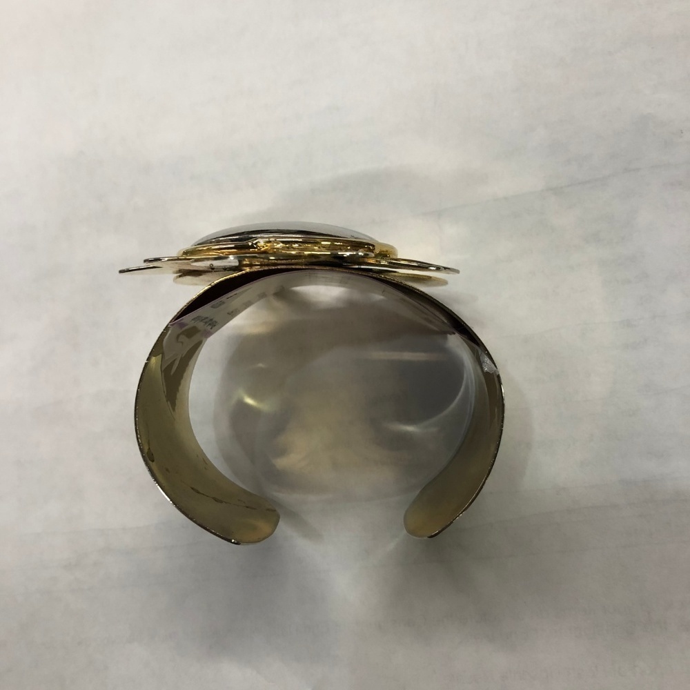 Givenchy Vintage Gold Sun Cuff, Size M - Picture 3 of 4